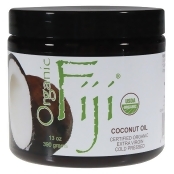 Organic Fiji Coconut Oil - Organic - Raw - Extra Virgin - 13 Oz Organic Fiji Coconut Oil - Organic - Raw - Extra Virgin - 13 Oz