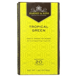 Harney and Sons Harney and Sons Green Tea Tropical Case of 6 20 Bags - All