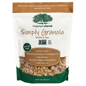 Chappaqua Simply Granola Vanilla and Flax Case of 6 12 oz. - All