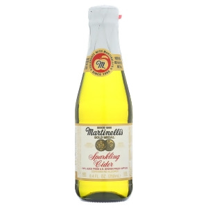 Martinelli's Sparkling Cider Apple Case of 12 8.4 Fl oz. - All