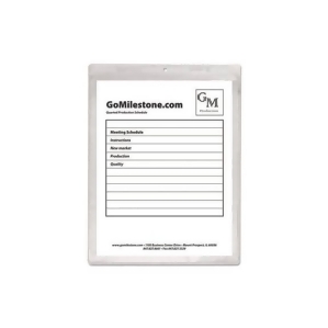 C-Line Vinyl Shop Ticket Holders, Both Sides Clear, 9 x 12 Inches, 50 per Box (80912)