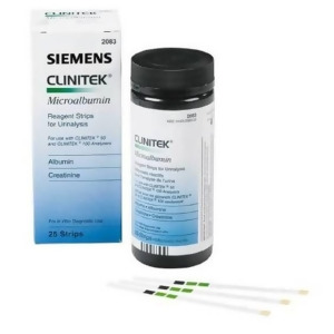 UPC 386202083257 product image for Reagent Test Strip Cliniteka Urinalysis Microalbumin For Small Clinitek Systems  | upcitemdb.com