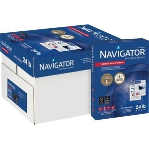 Navigator Nmp1124 Copy & Multipurpose Paper - Letter - 8.50" X 11" - 24 Lb - 99 Brightness - 5000 / Carton - White (nmp1124 35)