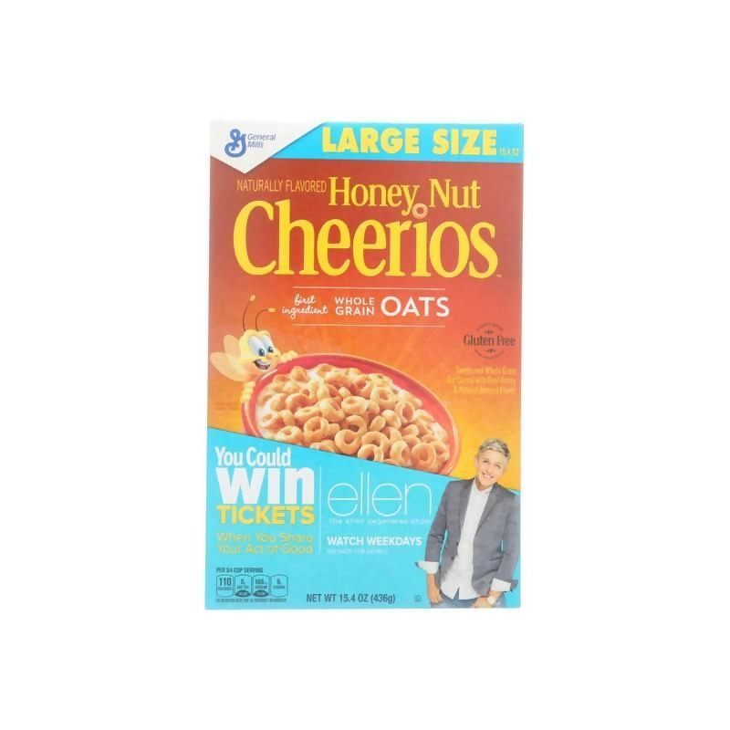 General Mills - Cereal Cheerios Honey Nut - Case Of 10-15.4 Oz from