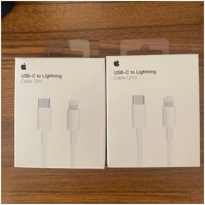 [ 2M兩條 ] USB-C to Lightning 原廠iPhone type C 充電線 美安獨家特惠 