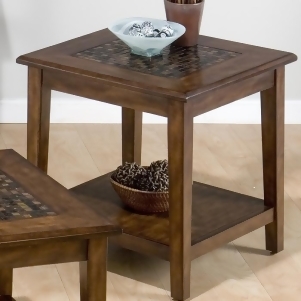 Jofran 698-3 Baroque Brown End Table - All