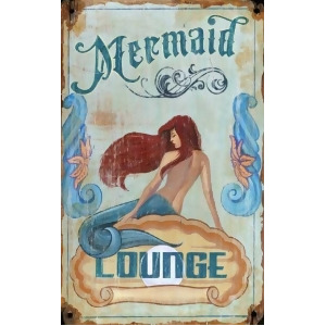 Red Horse Mermaid Sign - All