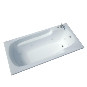 Atlantis Tubs 3660Ewl Eros 36 x 60 x 23 Inch Rectangular Whirlpool Jetted Bath - All