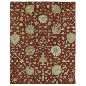 Kaleen Helena Aphrodite Rug In Red - All