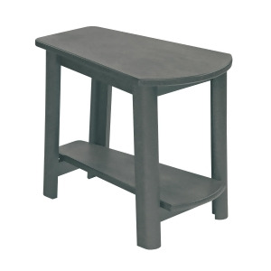 C.r. Plastics Addy Side Table In Slate Grey - All