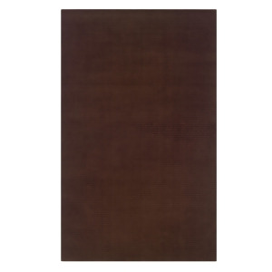 Linon Classic Rug In French Roast And French Roast 1.10 x 2.10 - All
