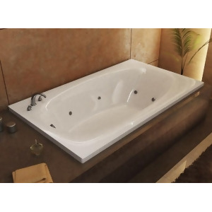 Atlantis Tubs 3672Pwr Polaris 36 x 72 x 23 Inch Rectangular Whirlpool Jetted B - All