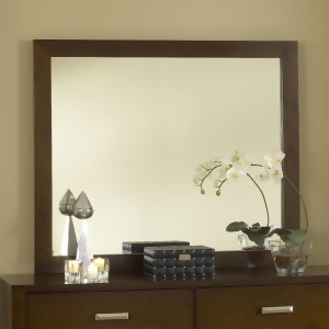 Modus Riva Rectangular Mirror in Chocolate Brown - All