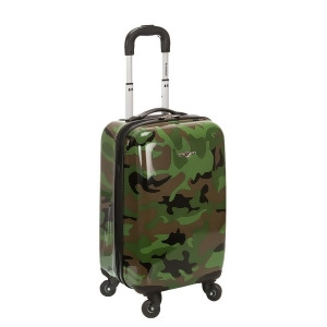 Rockland Camouflage 20 Polycarbonate Carry On - All