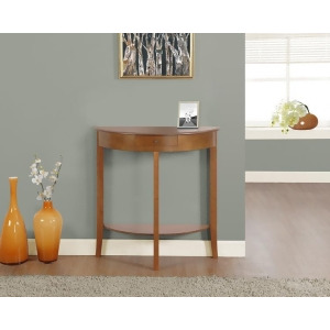 Monarch Specialties Accent Table 31 l / Oak Hall Console - All