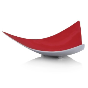 Modern Day Accents Trigon Tray In Poppy Red - All