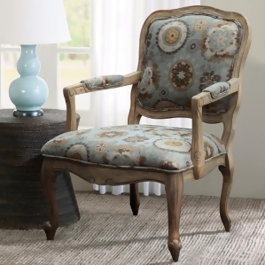 Madison Park Monroe Accent Chair In Blue - All
