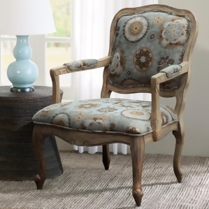 Madison Park Monroe Accent Chair In Blue - All