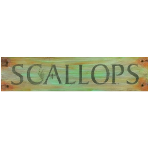 Red Horse Scallops Sign - All