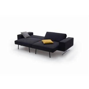 J M Premium Sofa Bed K56 In Grey Fabric - All