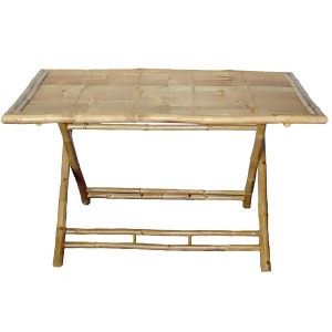 Bamboo Large Rectangular Folding Table - All