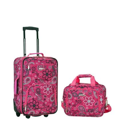 Rockland Pink Bandana 19-in. Tote Bag