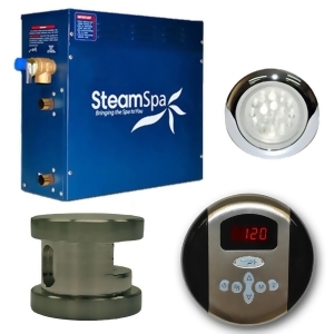 Steam Spa Indulgence Package for Steam Spa 7.5kW Steam Generators in Polished Br - All