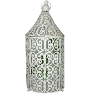 Entrada En110354 Metal Bird Cage Lantern Set of 2 - All