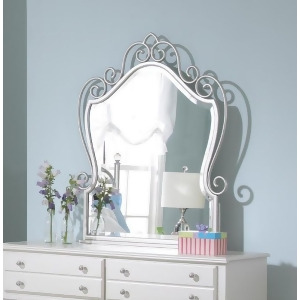 Standard Furniture Spring Rose 35 Inch Mirror in White - All