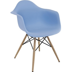 Modway Pyramid Dining Armchair in Blue - All