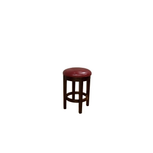 A-america Parson Chair Upholstered Swivel Stool In Red - All
