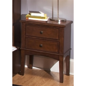 Liberty Furniture Chelsea Square Night Stand in Burnished Tobacco - All