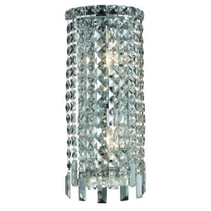 Lighting By Pecaso Chantal Collection Wall Sconce W8in H16in E4in Lt 2 Chrome Fi - All