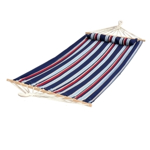 Bliss Hammocks Hammock with Spreader Bars Oversized with Pillow In Patriot - All