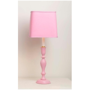 Yessica's Collection Ballet Pink Lamp With Ballet Square Shade - All