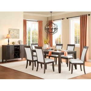 Homelegance Piqua Dining Table With 18In Extension Leaf In Grey - All