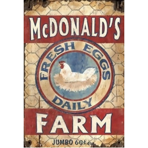 Red Horse Egg Farm Sign - All