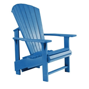 C.r. Plastics Adirondack Upright In Blue - All