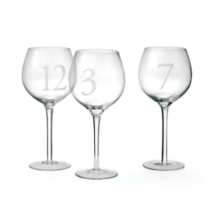 Go Home Numerology Wine Glass Set Of 12 - All