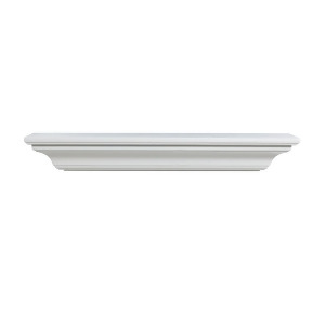 Pearl Mantel Crestwood Mdf Shelf In White Paint - All