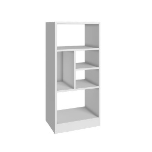 Manhattan Comfort Valenca Bookcase 2.0 In White - All