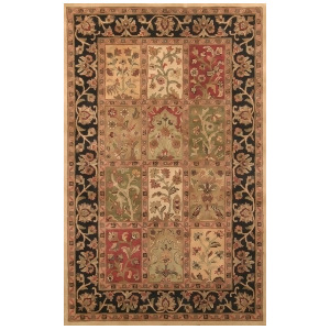 Noble House Harmony Collection Rug in Multi / Black - All