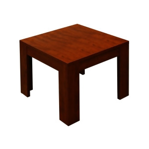 Boss Chairs Boss Square End Table in Mahogany - All