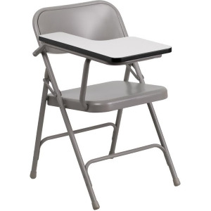 Flash Furniture Premium Steel Folding Chair w/ Right Handed Tablet Arm Hf-309a - All