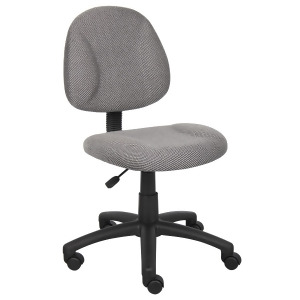Boss Chairs Boss Grey Deluxe Posture Chair - All