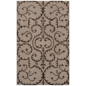 Noble House Amber Collection Rug in Beige / Brown - All