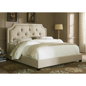 Liberty Furniture Upholstered Upholstered Bed in Natural Linen Fabric - All