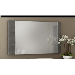 Athome Usa Sarah Mirror In Grey Birch lacquer - All