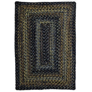 Homespice Black Forest Braided Rectangle Rug - All