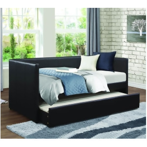 Homelegance Adra Daybed w/Trundle in Black - All